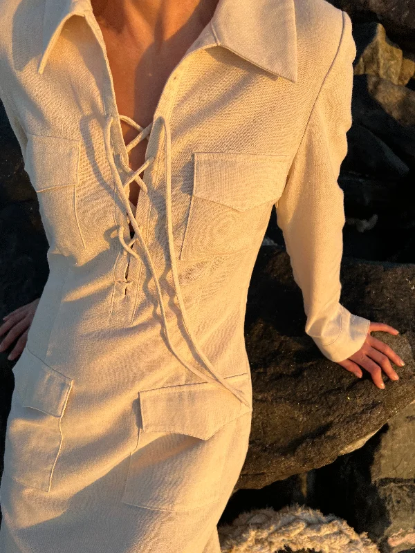 ORLA LINEN DRESS