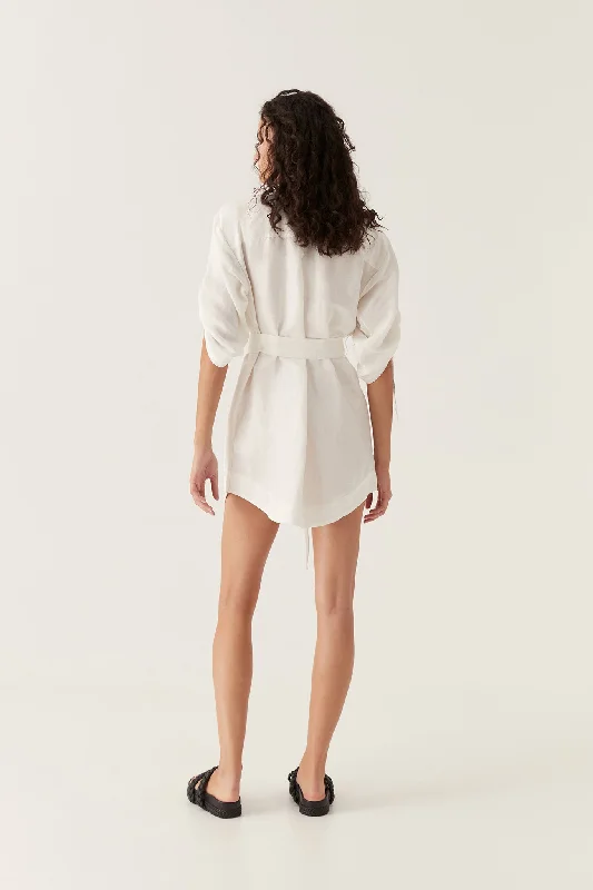 Signal Logo Shirt Mini Dress