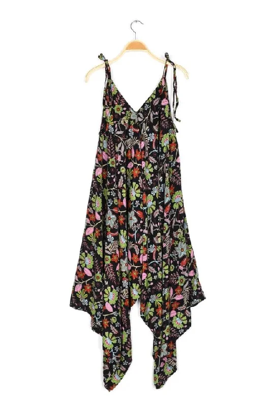 Tie Shoulder Printed Jumpsuit - Shoreham