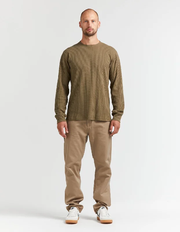 Prescott Waffle - Khaki