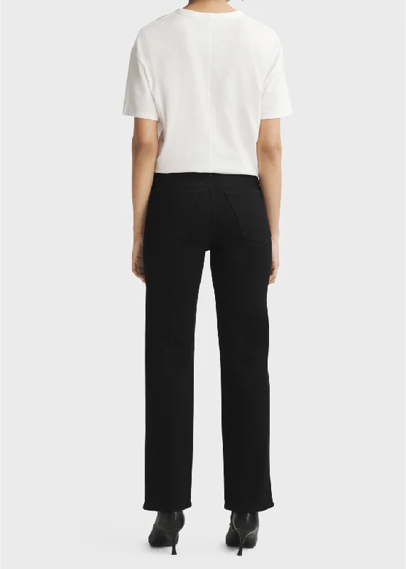 Harlow Mid-Rise Straight Jeans