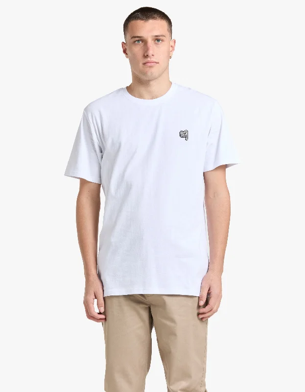 Happy Angler Tee - White