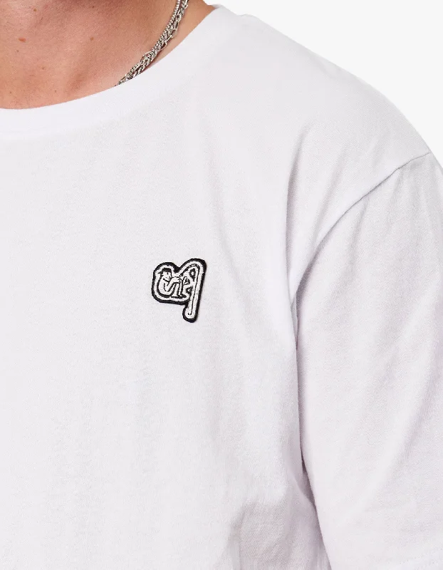 Happy Angler Tee - White