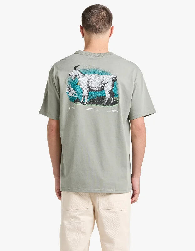 NRG ACG Dri Fit Goat Tee - Dark Stucco