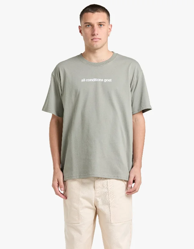 NRG ACG Dri Fit Goat Tee - Dark Stucco