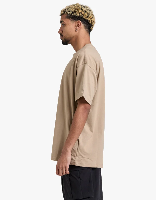 NRG ACG S/S Tee LBR Lungs - Khaki