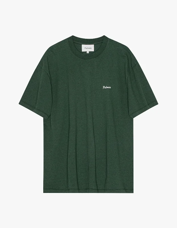 Dyed T Shirt - Dark Green