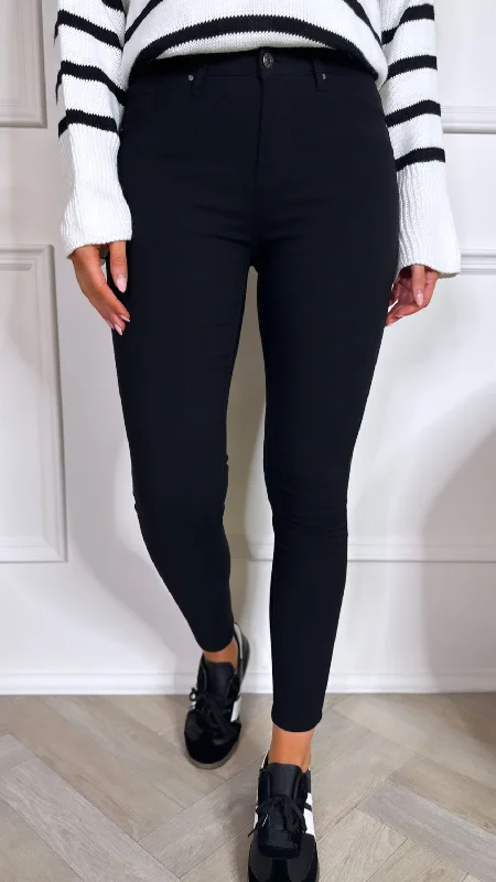 Rachelle Black Skinny Jeans