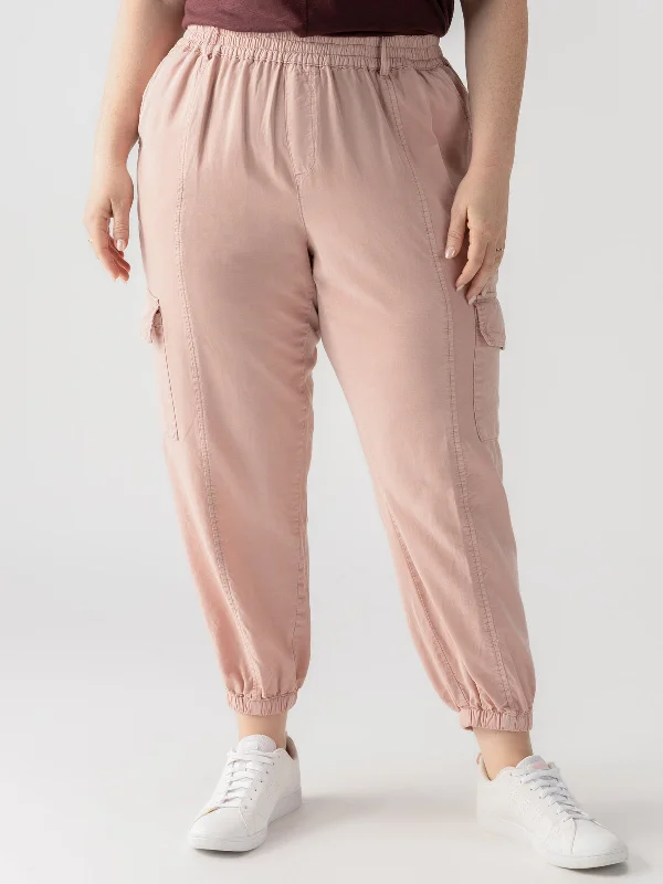 Relaxed Rebel Standard Rise Cargo Pant Smokey Rose Inclusive Collection