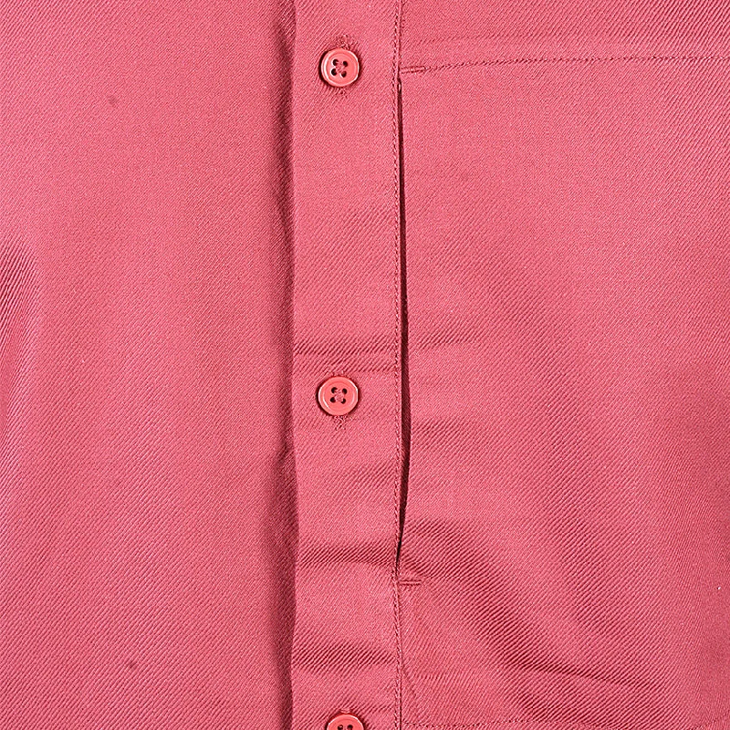 REDTAG Men's Pale Pink Casual Shirts