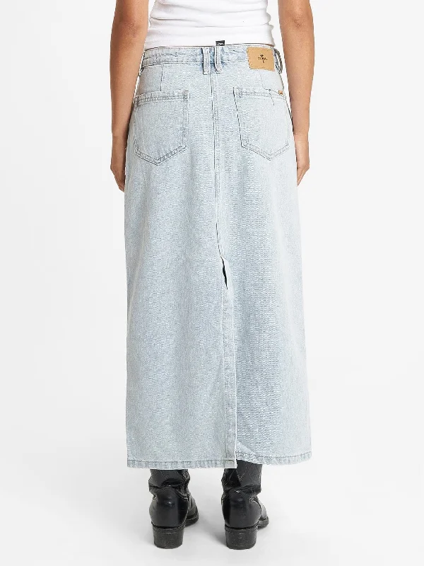 Frankie Skirt - Faded Dust Blue