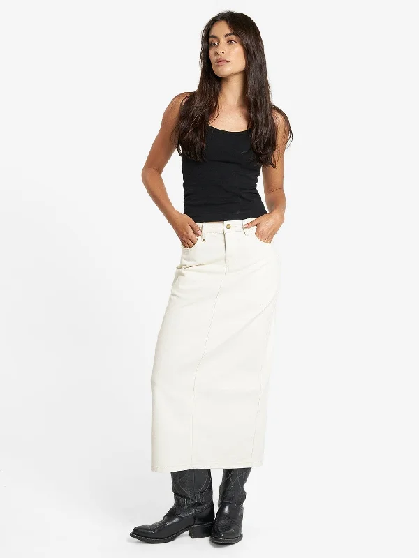 Frankie Skirt - Heritage White