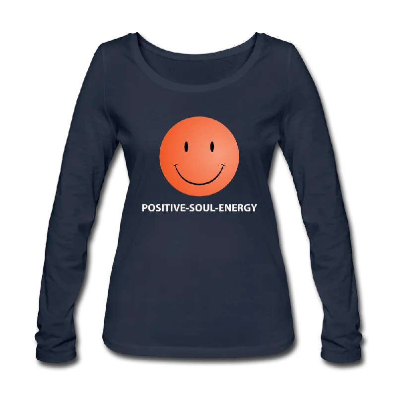 WOMEN’S POSITIVE ENERGY ORGANIC COTTON LONGSLEEVE TEE