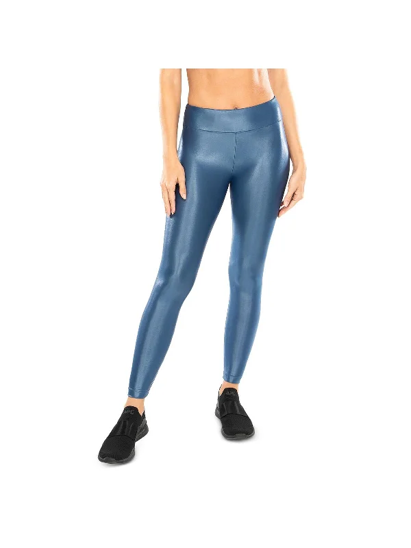 Lustrous Infinity Womens Lustrous High Rise Leggings