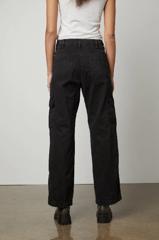 MAKAYLA SANDED TWILL CARGO PANT