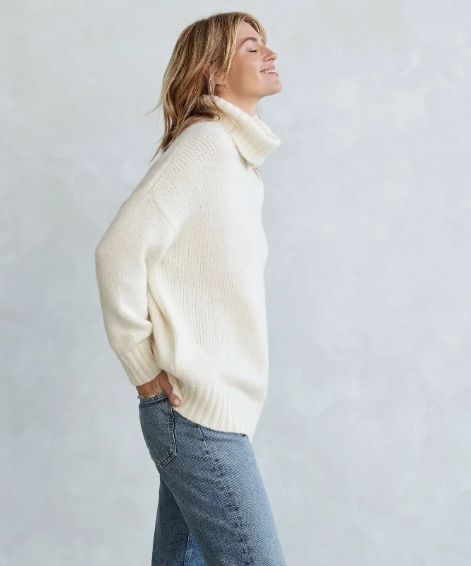 Alpaca Cocoon Turtleneck