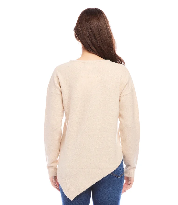 Asymmetric Hem Sweater