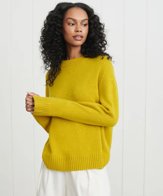 Cashmere Oversized Crewneck