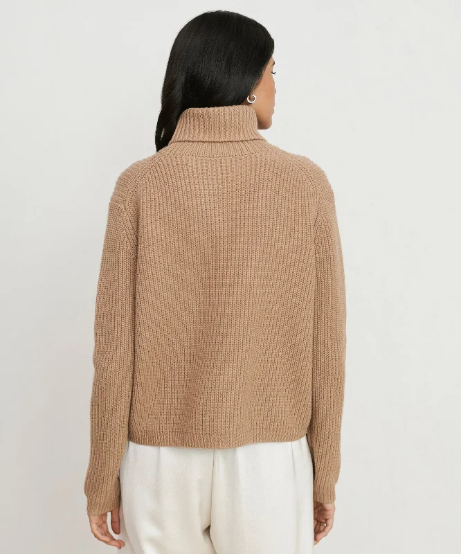 Cropped Turtleneck