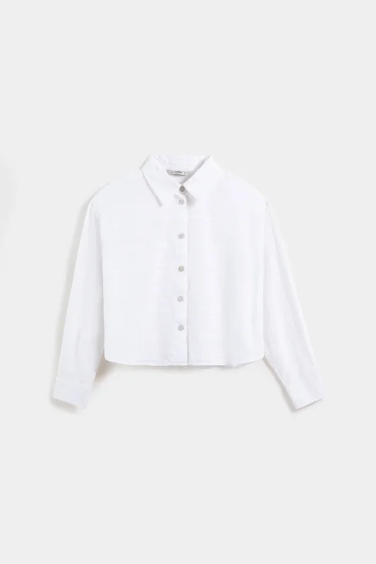 Self Cotton Shirt