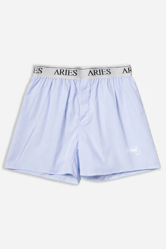 Temple Boxer Shorts Blue