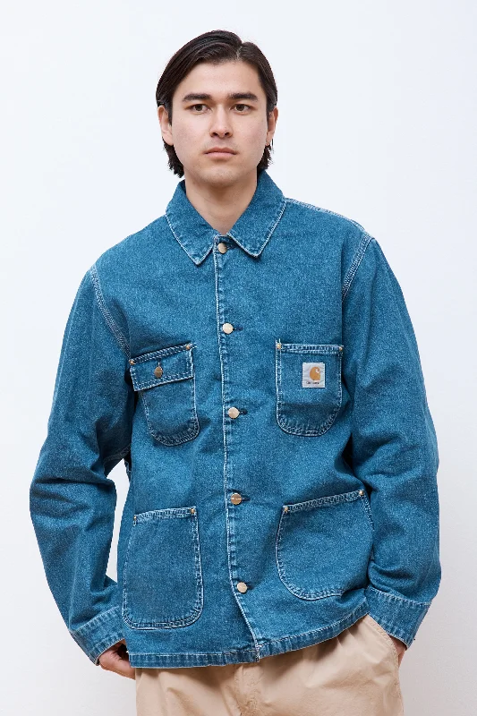 OG Chore Coat Blue Stone Washed