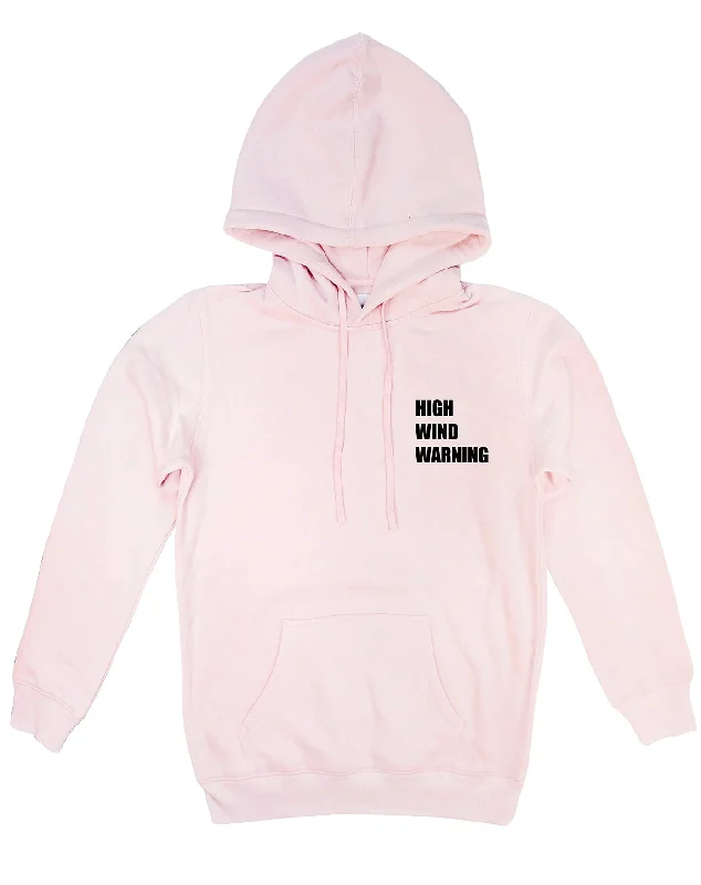 <A 000a001y6c2>Fungolia Fleece Hoodie - High Wind Warning (Light Pink)