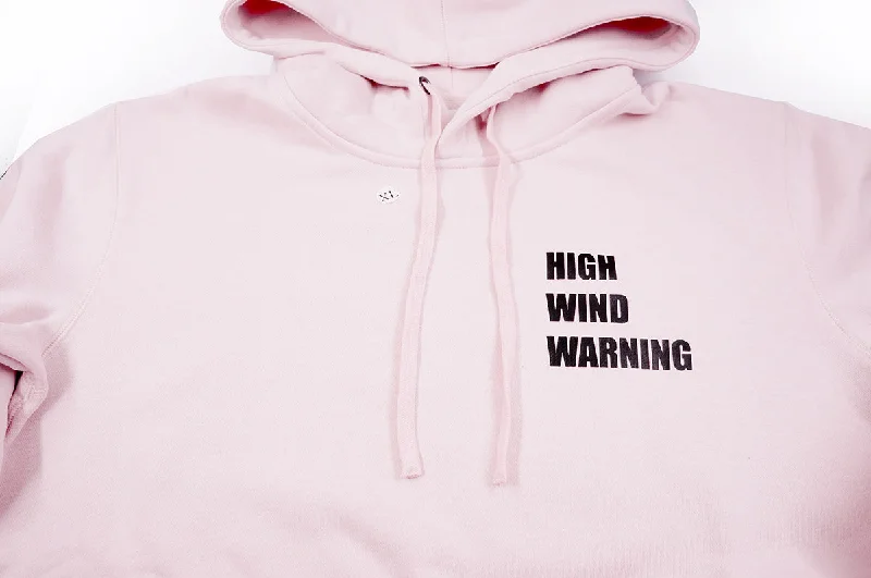 <A 000a001y6c2>Fungolia Fleece Hoodie - High Wind Warning (Light Pink)