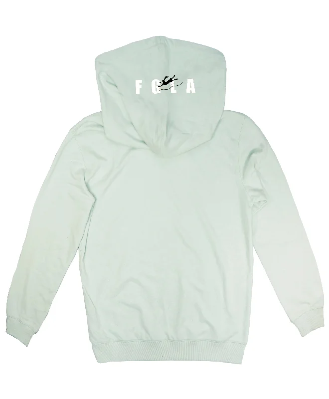 <A 000a001y6g>Fungolia French Terry Hoodie - Wind Advisory (Light Green)