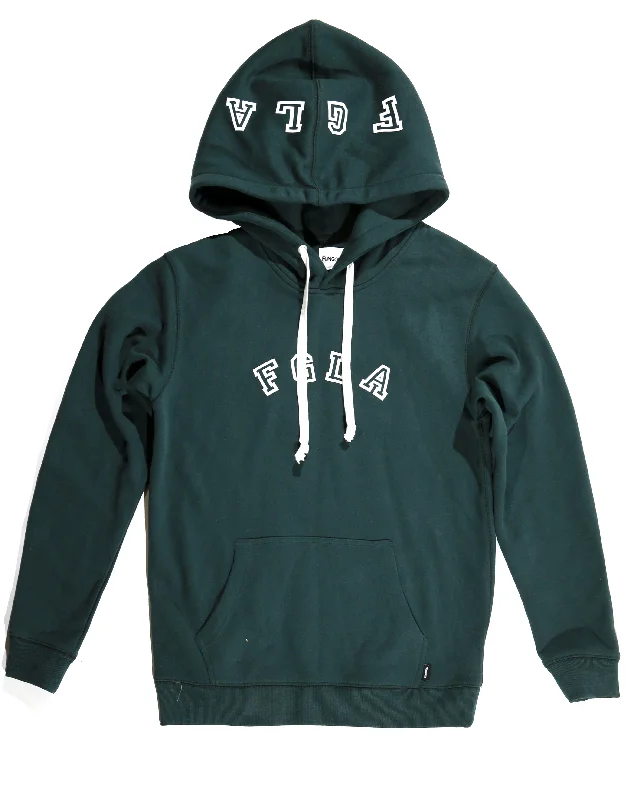 <A 001a87> Fungolia Fleece Big hood Hoodie - FGLA (forest green)