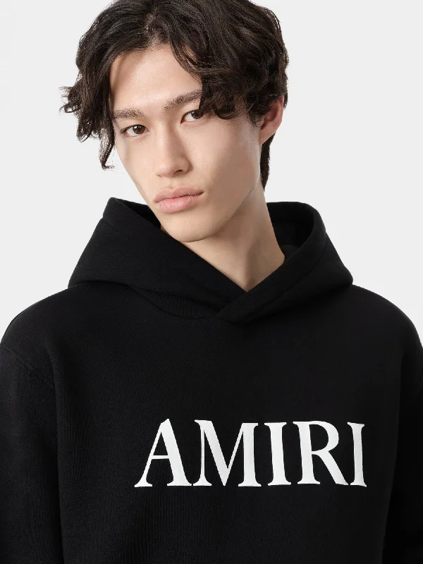 AMIRI CORE LOGO HOODIE - Black