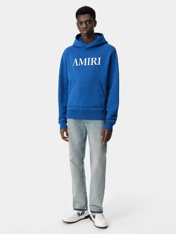 AMIRI CORE LOGO HOODIE - Blue