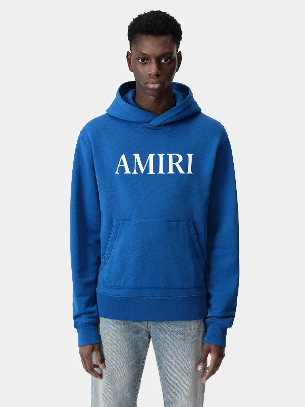 AMIRI CORE LOGO HOODIE - Blue