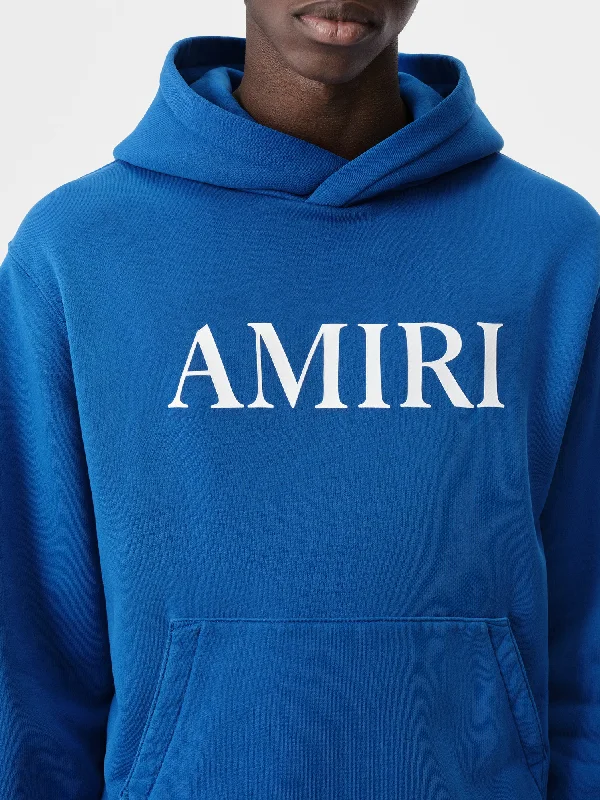 AMIRI CORE LOGO HOODIE - Blue