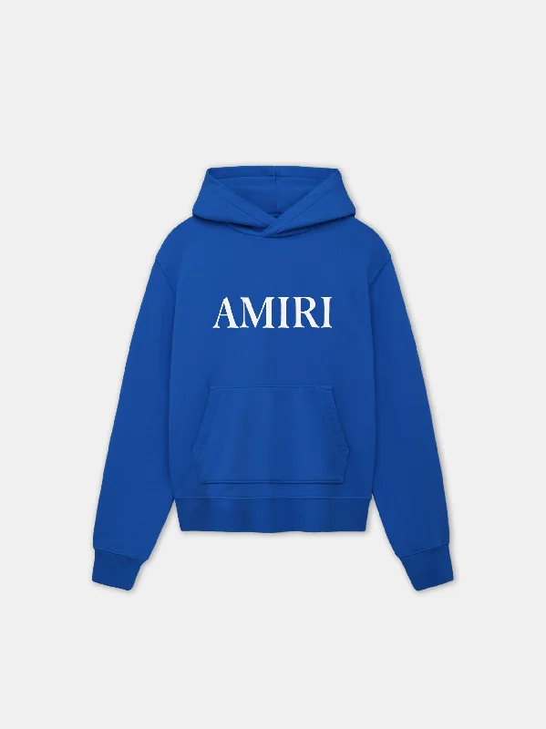 AMIRI CORE LOGO HOODIE - Blue