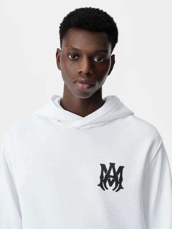 MA CORE LOGO HOODIE - White