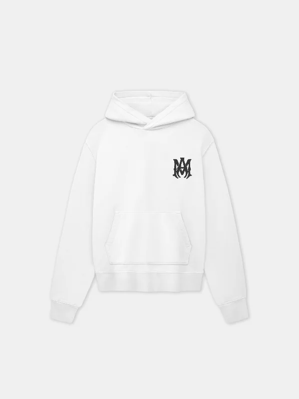 MA CORE LOGO HOODIE - White