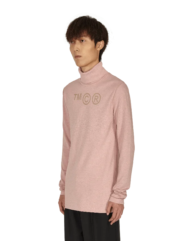 Logo Turtleneck Pink