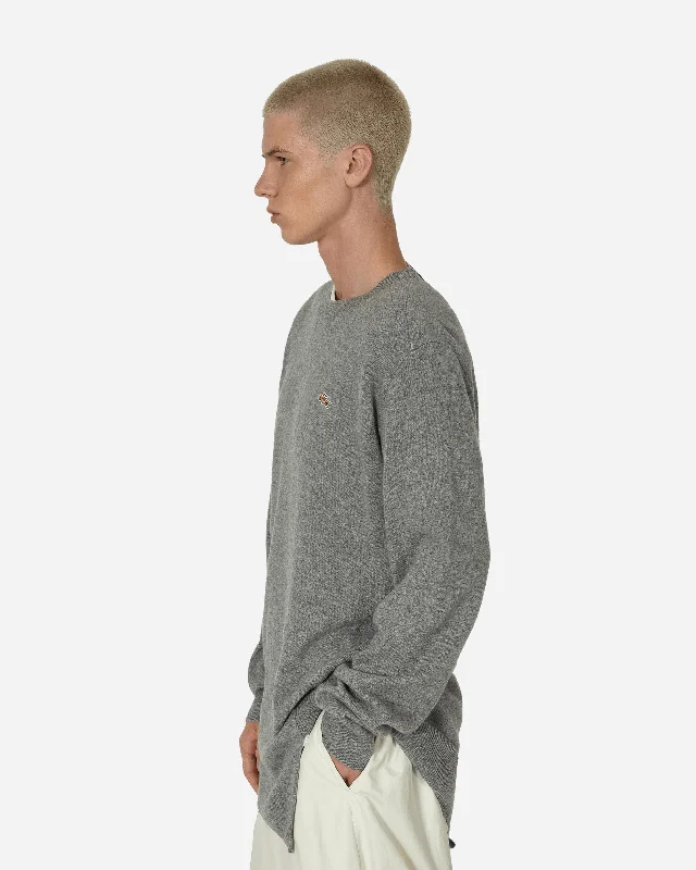 Lacoste Asymmetric Sweater Grey