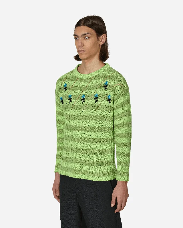 Damagoj Linen Sweater Green