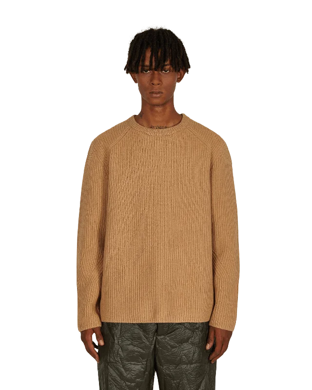 Task Crewneck Sweater Brown