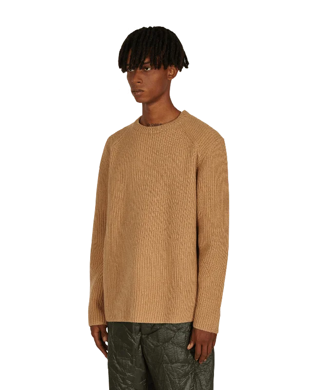 Task Crewneck Sweater Brown