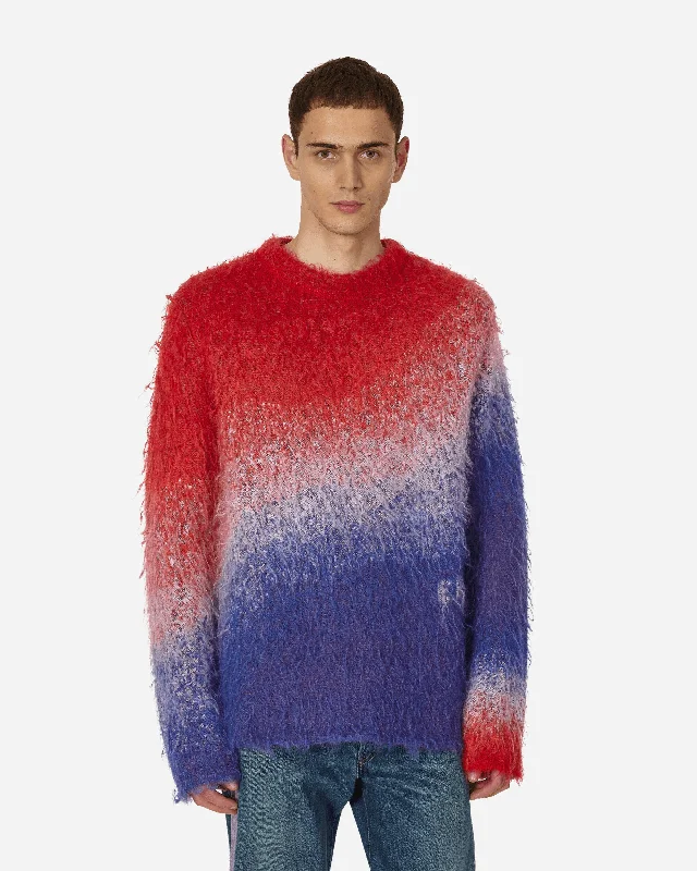 Dégradé Gradient Sweater Blue / Red / White