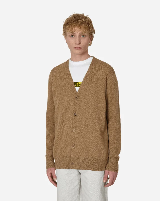 Wool Cardigan Camel