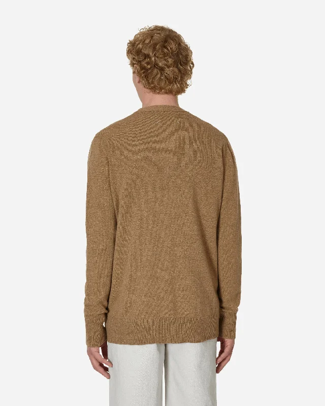 Wool Cardigan Camel