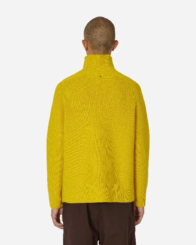 Peak Turtleneck Sweater Blazing Yellow