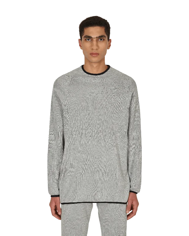 Knitted Underlayer Top Grey