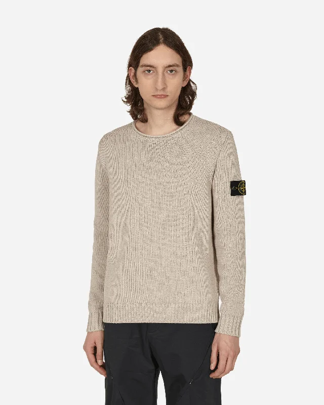 Loose Cotton Sweater Grey