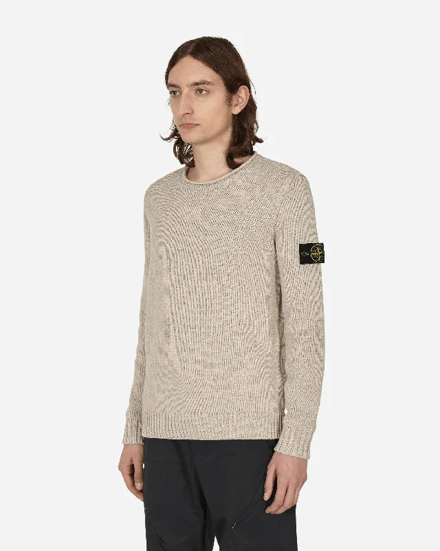 Loose Cotton Sweater Grey